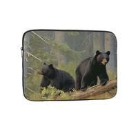 Black Bears - Custodia protettiva portatile compatta per dispositivi da 12", tablet, lavoro, viaggi e ufficio