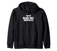 Black Belt Mentality Grappling No-Gi Dojo Combattimento Felpa con Cappuccio