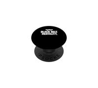 Black Belt Mentality Grappling No-Gi Dojo Combattimento PopSockets PopGrip Adesivo