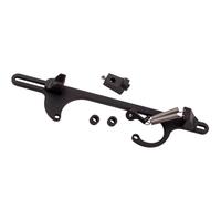 Black Billet Aluminium Throttle Cable Carburetor Bracket Kit for Chevrolet Ford