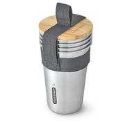 black+blum - Becher Set aus Edelstahl - Pentolino 500 ml grigio