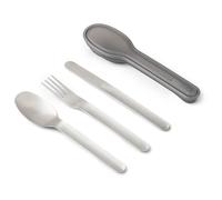 black+blum - Besteck Set - Set posate grigio/bianco