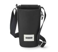 BLACK + BLUM - Borsa termica per biberon, per adulti e bambini, realizzata in PET riciclato e senza BPA, borsa per bottiglie da viaggio, colore nero