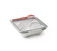 BLACK + BLUM Box Appetit Lunch Box | Rivoluzionario Lunch Box, contenitore per alimenti con scomparto sicuro a prova di perdite, design senza BPA, oliva