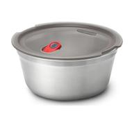 Black+blum Steel Food Bowl Argento Large
