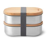 black+blum - Edelstahl Bentobox - Contenitori per alimenti 500 ml grigio