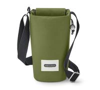 BLACK + BLUM Insulated Bottle Bag, Borsa Unisex-Adulto, Muschio