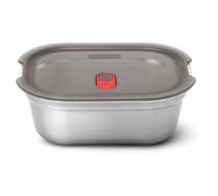 black + blum Contenitore multifunzione | Contenitore per il pranzo in acciaio inox 600 ml | adatto al forno, al microonde, al congelatore e alla lavastoviglie | Sigillatura sottovuoto e valvola a