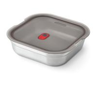 black+blum - Multifunktions Food Boxen Square - Contenitori per alimenti 1,4 l grigio