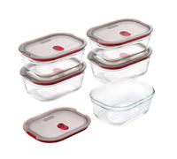 Black+blum Scatola Per Il Pranzo Glass M 900ml 5 Unità