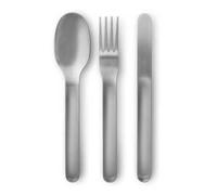 BLACK + BLUM Set Posate in Acciaio, Inossidabile, Argento