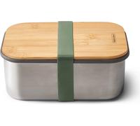 black + blum Stainless Steel Sandwich Box Large - verde oliva