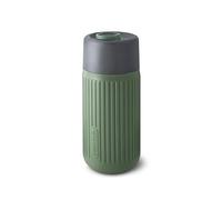 BLACK + BLUM Travel Cup Glass, Slilicone, Olive, 340 ml