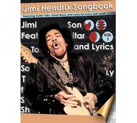 Black Book Jimi Hendrix Songbook Featuring Guitar Tabs, Sheet Music, (Tascabile)