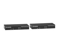 Black Box - Extender KVM su Fibra Ottica - 4K, Single-Head, DisplayPort, hub USB 2.0, seriale, Audio, Video Locale
