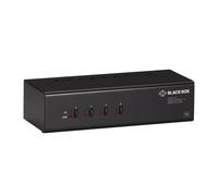 Black Box KV6224DPH switch per keyboard-video-mouse [kvm] Nero (4 PORT; DUAL HEA