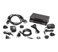 Black Box KVX Series DVI Fibre KVM Extender, Sh, TX+RX, LFP412, W127055333 (Extender, Sh, TX+RX, LFP412)