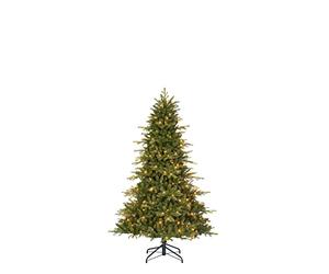 Black Box Trees Boyle - Albero di Natale artificiale con illuminazione a LED, altezza 155 x diametro 107 cm, colore: Verde