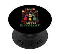 Black Boy Mom So I Prego Little Different Black Mothers Day PopSockets PopGrip Adesivo