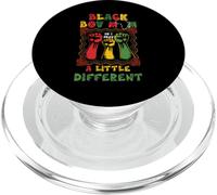Black Boy Mom So I Prego Little Different Black Mothers Day PopSockets PopGrip per MagSafe