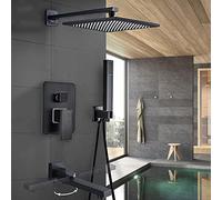 Black Bronze Bronzo Doccia di doccia PIPAGGIO PIPAGGIO DOCCHIA PERCHIE MOLTO MONTRI MOTO MOTTO MODER TACCA SET SISTEMA SISTEMA-3WAY-8 POLLI-A LWX