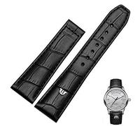 Black Brown 20mm 22mm Genuina in pelle Guida Canda ， per orologi Maurice Lacroix cinghia con bracciale fibbia pieghevole