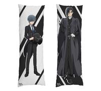 Black Butler Dakimakura Cuscino Case Sebastian & Ciel 150 X 50 Cm Sakami Merchan