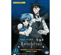 Black Butler Kuroshitsuji Completo Collector Boxset (Stagione 1-5) DVD Anime