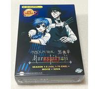 Black Butler - Kuroshitsuji (stagione 1-5 + film + 9-Ova) ~ audio inglese ~ DVD