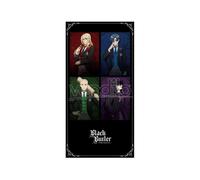 Black Butler: Public School Arc Asciugamano The Prefect Four / P4 150 X 75 Cm Sa