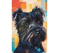Black Cairn Terrier Notebook: Journal, Diary, Dog Notepad: A wonderful gift for Family, Friends, Loved Ones, Kids, Dog Lovers, Cairn Terrier Admirers, Dog Parents, Small Dogs