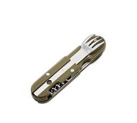 Black Canyon Set Posate Campeggio Argento Unica