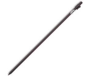 Black Cat - Bastone da banca 90 cm, 165 cm, colore: nero, 90-165 cm