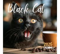Black Cat Calendar 2026: Adorable and Playful Kitty Expressions for Every Month