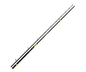 Black Cat Canna da pesca Premium Perfect Passion XH-S - Canna da pesca versatile, utilizzabile con IM6 Blank Wels da pesca in 5 lunghezze, nero/giallo, 3,20 m