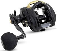 Black Cat Cast 301 LH - Mulinello Baitcaster per pesca, mulinello da pesca verticale, mulinello da pesca