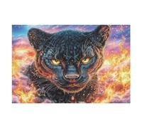 Black Cat Galaxy Starry Rompicapo 1000 Pezzi Per Regalo Di Halloween Cartone Rigido Per Adulti Tema Horror Per Feste Con Amici Edizione Limitata Top Vendita 1000 PCS