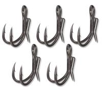 Black Cat Ghost Zwillingshaken; Gr. 4/0; 5 Stk.