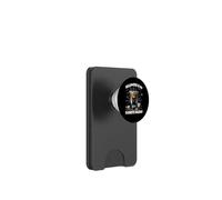 Black Cat Halloween Is My Favorite Holiday Coffee Cat Mom PopSockets PopWallet per MagSafe