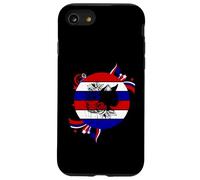 Black Cat Lovers Cool Patriotic Kitty - Bandiera del 4° luglio Custodia per iPhone SE (2020) / 7 / 8