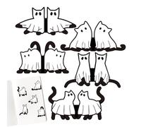 Black Cat Magnet Bookmark, 10 pezzi Reading Accessories, High Performance Media Management System for Document Tracking, Premium Stationery Hardware, Efficient Support Tool for Kids Teacher