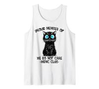 Black Cat Meme Ci Interessa Club Wdnc Funny Women Girl Cat Canotta