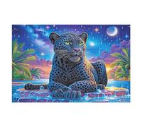 Black Cat Moon Night Puzzle 1000 Pezzi Educativo Premium Happy Time Per Ragazzi Intelligenza Creativa Idea Regalo Natale E Pasqua 1000 PCS
