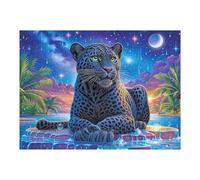 Black Cat Moon Night Puzzle 500 Pezzi Sfida Logica Avanzata Happy Time Rompicapo Per Menti Brillanti Stimolo Cognitivo Esercizio Mentale Regalo Per Laurea 500 PCS
