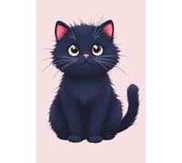 Black Cat Notebook: A Cute Lined Journal for Cat Lovers