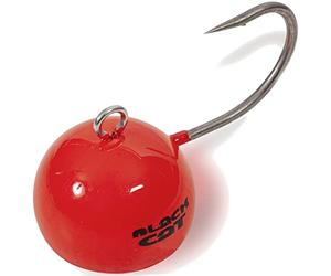 Black Cat - Pallina da pesca 200 g, colore: Rosso