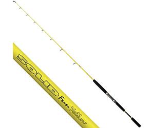 Black Cat Premium - Canna da pesca Solid Fun Yellow in carbonio con 30 tonnellate, peso 30 - 180 g, colore: Nero/Giallo