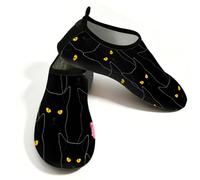 Black Cat - Scarpe da acqua per donne e uomini, ad asciugatura rapida, leggere, a piedi nudi, per spiaggia, Multi, 38.5/39.5 EU