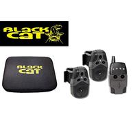 Black Cat - Set segnalatore di abboccata 2+1, set composto da segnalatore radio e ricevitore