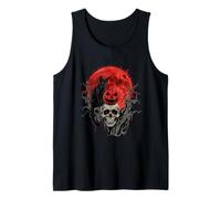 Black Cat Zucca Halloween Hallows Night Horror Skull Canotta